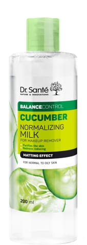 ⁨DR.SANTE Balance Control Mleczko normalizujące do demakijażu Efekt matujący Ogórek 200 ml⁩ w sklepie Wasserman.eu