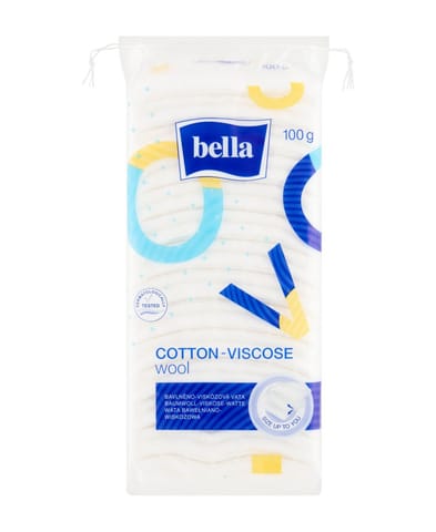 ⁨TZMO BELLA WATA BAWEŁNIANO-WISKOZOWA 100g&⁩ w sklepie Wasserman.eu