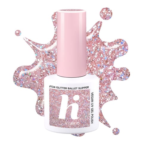 ⁨Hi Lakier134 Glitter Ballet Slipper 5ml⁩ w sklepie Wasserman.eu