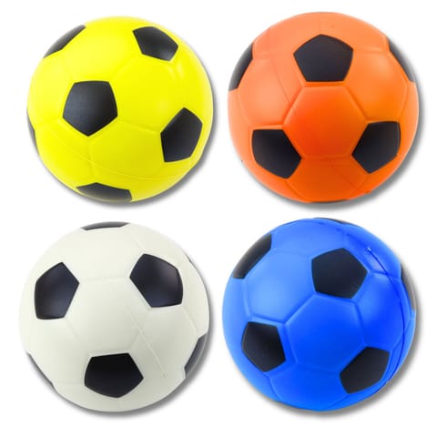 ⁨Piłka Do Footballu Piankowa Do Odbijania Kopania Zabawy 15cm⁩ w sklepie Wasserman.eu
