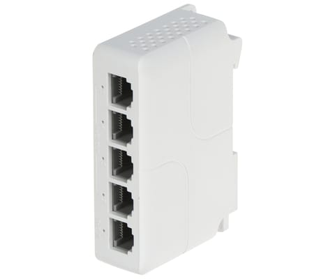 ⁨SWITCH POE / EXTENDER SPT-POE/4-POE-DIN 5-PORTOWY DELTA NETWORK⁩ w sklepie Wasserman.eu
