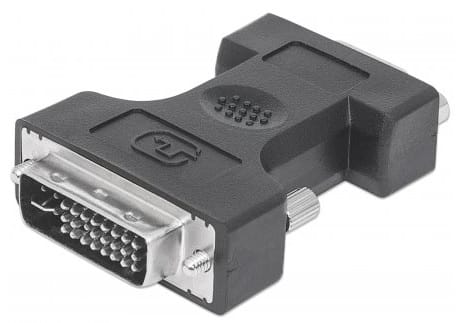 ⁨Adapter MANHATTAN DVI-I (M) - VGA (F) DVI-I - VGA 328883⁩ w sklepie Wasserman.eu