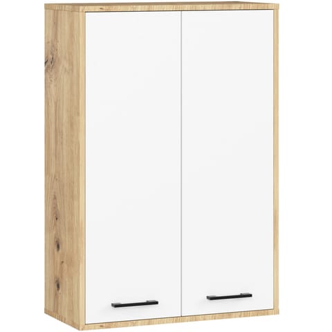 SZAFKA WISZĄCA FIN H934 W64 2D DĄB ARTISAN/BIAŁA w sklepie Wasserman.eu