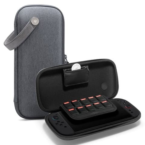 ⁨Spigen Klasden Pouch - Etui Nintendo Switch 2 (Charcoal Grey)⁩ w sklepie Wasserman.eu