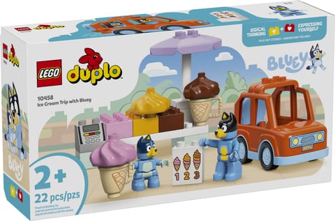 ⁨LEGO DUPLO BLUEY Wyprawa po lody z Blue 10458⁩ w sklepie Wasserman.eu
