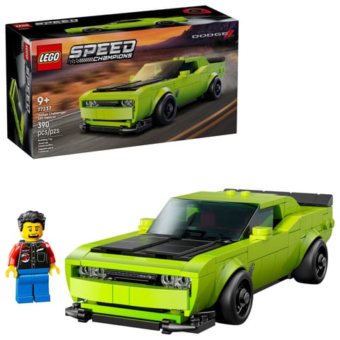 ⁨LEGO SPEED CHAMPIONS Samochód sportowy Dodge Challenger SRT Hellcat 77237⁩ w sklepie Wasserman.eu