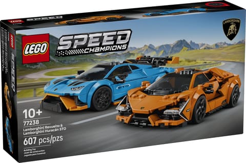 ⁨LEGO SPEED CHAMPIONS Lamborghini Revuelto i Huracán STO 77238⁩ w sklepie Wasserman.eu