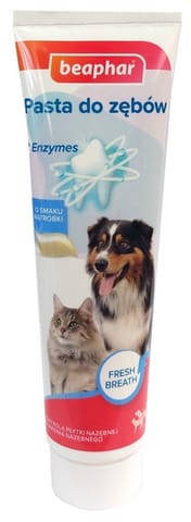 ⁨Beaphar Pasta do zębów o smaku mięsa dla psa i kota 100ml⁩ w sklepie Wasserman.eu