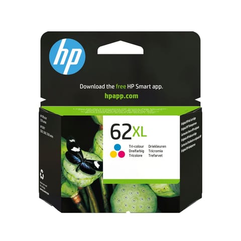 ⁨HP 62XL - Hojtydende - farve (cyan, ma⁩ at Wasserman.eu
