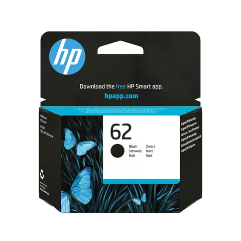 ⁨HP 62 Black Original Ink⁩ w sklepie Wasserman.eu