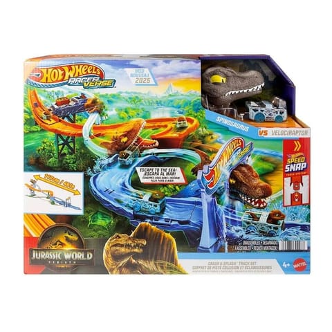 ⁨Hot Wheels Raceverse Jurassic World Crash&Splash⁩ w sklepie Wasserman.eu