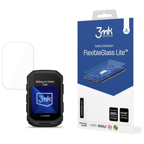 ⁨Szkło hybrydowe 3MK FlexibleGlass Lite   do Garmin Edge MTB⁩ w sklepie Wasserman.eu