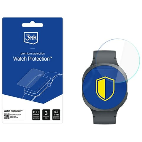 ⁨Szkło hybrydowe 3MK FlexibleGlass Watch  do Samsung Galaxy Watch 8 44mm⁩ w sklepie Wasserman.eu