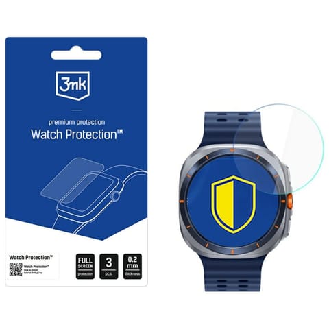 ⁨Szkło hybrydowe 3MK FlexibleGlass Watch  do Samsung Galaxy Watch Ultra 2025⁩ w sklepie Wasserman.eu