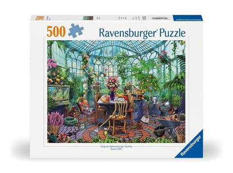 ⁨Puzzle 2D: Roślinna komnata 500el⁩ w sklepie Wasserman.eu