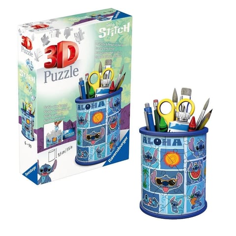 ⁨Puzzle 3D: Przybornik Disney Stitch⁩ w sklepie Wasserman.eu
