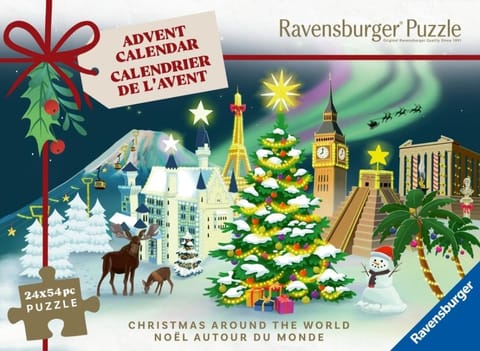 Kalendarz adwentowy puzzlowy 24x54el w sklepie Wasserman.eu