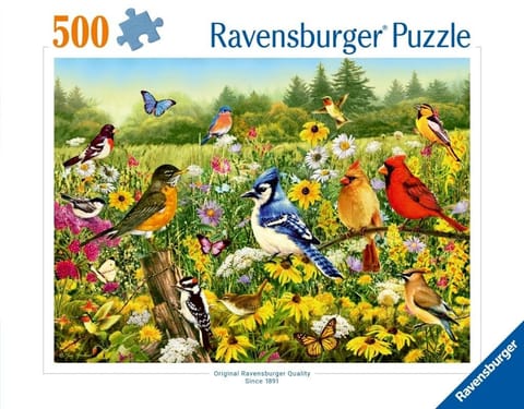 ⁨Puzzle 2D: Ptaki 500el⁩ w sklepie Wasserman.eu