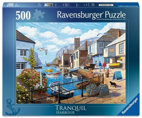 ⁨Puzzle 2D: Spokojna Przystań 500el⁩ w sklepie Wasserman.eu