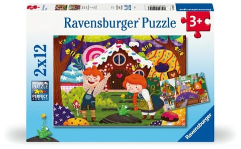 Puzzle dla dzieci 2D: Świat baśni 2x12el w sklepie Wasserman.eu