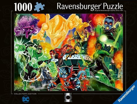 Puzzle 2D: Green Lantern 1000el w sklepie Wasserman.eu