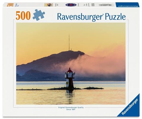 Puzzle 2D: Latarnia morska - Norwegia 500el w sklepie Wasserman.eu
