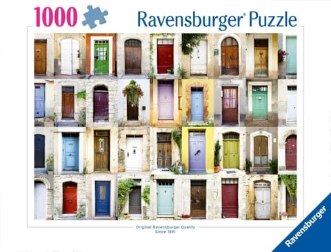 Puzzle 2D: Prowansja - drzwi 1000el w sklepie Wasserman.eu
