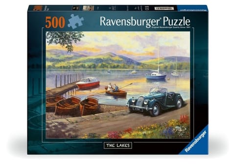 ⁨Puzzle 2D: Przystanek nad jeziorem 500el⁩ w sklepie Wasserman.eu