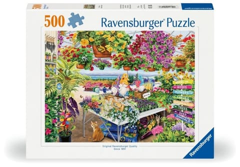 ⁨Puzzle 2D: Rajski Ogród 500el⁩ w sklepie Wasserman.eu
