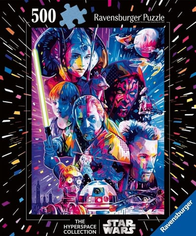 ⁨Puzzle 2D: Star Wars Mroczne Widmo 500el⁩ w sklepie Wasserman.eu