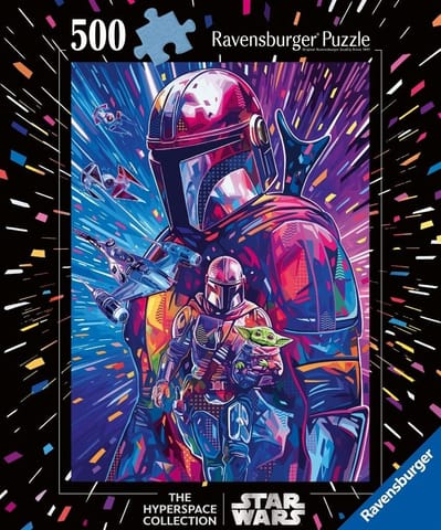 ⁨Puzzle 2D: Star Wars The Mandalorian 500el⁩ w sklepie Wasserman.eu