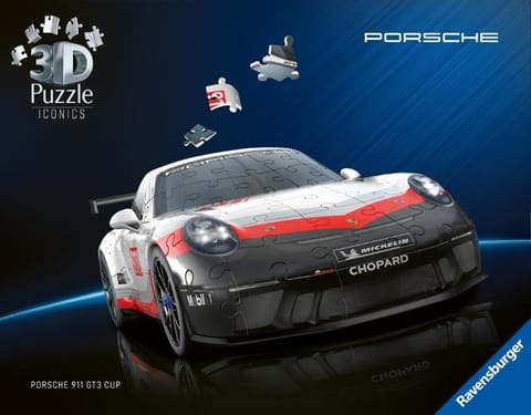 ⁨Puzzle 3D Iconics Porsche 911 GT3 Cup 108el⁩ w sklepie Wasserman.eu