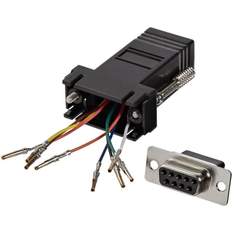 ⁨StarTech.com DB9 TO RJ45 MODULAR ADAPTER⁩ w sklepie Wasserman.eu