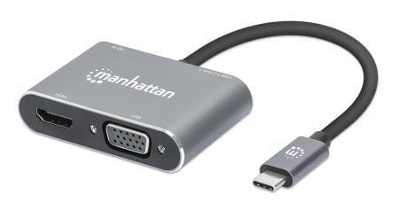 ⁨Manhattan Usb-C Dock/Hub, Ports (X4):⁩ w sklepie Wasserman.eu