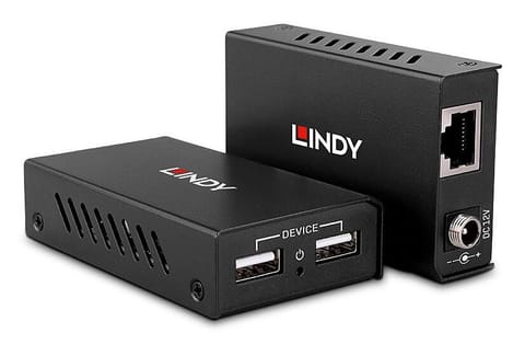 ⁨Lindy 100m 2 Port USB 2.0 Cat. 6⁩ w sklepie Wasserman.eu