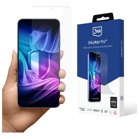 ⁨Matowa folia ochronna 3MK Silky Matt Pro do Samsung Galaxy S25 FE⁩ w sklepie Wasserman.eu