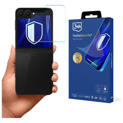 ⁨Szkło hybrydowe 3MK FlexibleGlass Pro do Samsung Galaxy Z Flip6 / Z Flip7 FE⁩ w sklepie Wasserman.eu