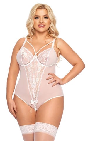 ⁨Amanda - white (kolor biały, rozmiar 2xl)⁩ w sklepie Wasserman.eu