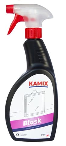 ⁨KAMIX Płyn 500ml BŁYSK do powierzchni z połyskiem⁩ w sklepie Wasserman.eu