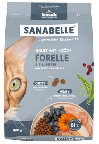 ⁨Sanabelle Adult Forelle - z pstrągiem 400g⁩ w sklepie Wasserman.eu