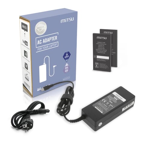⁨Zasilacz Mitsu 87W USB type C USB-C (black)⁩ w sklepie Wasserman.eu