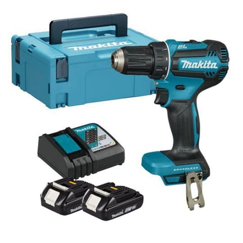 ⁨WIERTARKO-WKRĘTARKA AKUMULATOROWA BLDC 18V 2*2.0AH⁩ w sklepie Wasserman.eu