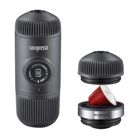 ⁨Przenośny ekspres do kawy WACACO Nanopresso + NS Adapter⁩ w sklepie Wasserman.eu