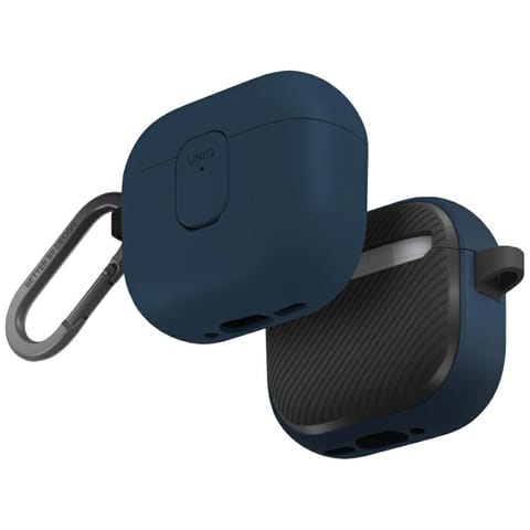 ⁨Etui UNIQ Clyde do AirPods 4 Lock Case   niebieski⁩ w sklepie Wasserman.eu