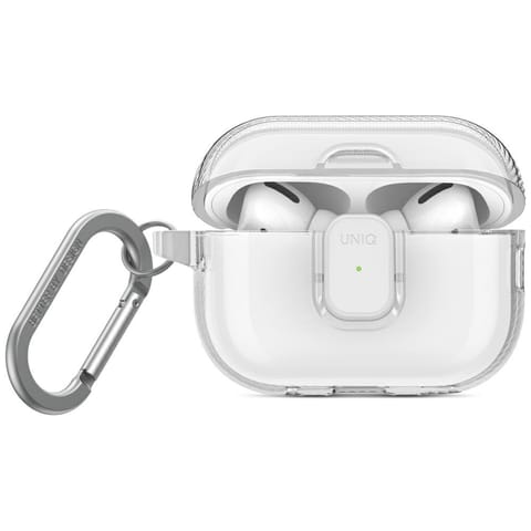 ⁨Etui UNIQ Glase Pro do AirPods Pro 2     Lock Case przezroczysty⁩ w sklepie Wasserman.eu