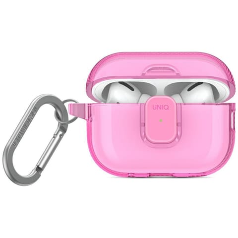 ⁨Etui UNIQ Glase Pro do AirPods Pro 2     Lock Case różowy⁩ w sklepie Wasserman.eu