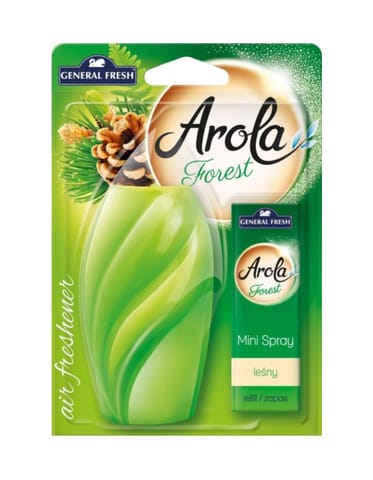 ⁨AROLA ODŚWIEŻACZ MINI SPRAY LAS⁩ w sklepie Wasserman.eu