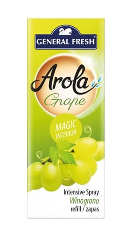 ⁨AROLA ODŚWIEŻACZ SZYSZKA ZAPAS 40ML WINOGRONO⁩ w sklepie Wasserman.eu