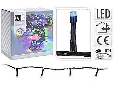⁨ŁAŃCUCH LED 320 MULTI WW ZEWNĘTRZNY⁩ w sklepie Wasserman.eu