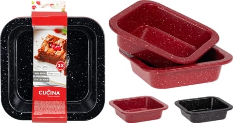 ⁨BLACHA DO PIECZENIA 12X12CM KPL2⁩ w sklepie Wasserman.eu